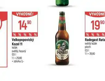 Globus Pivo velkopopovický kozel 11 nabídka