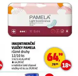 Penny Market Pamela inkontinenční vložky nabídka