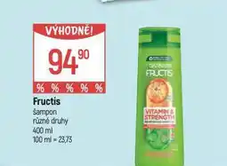 Globus Fructis šampon nabídka