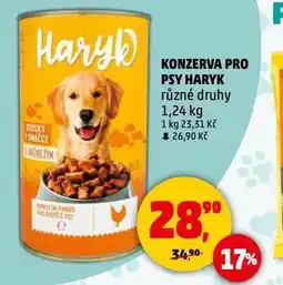 Penny Market Haryk konzerva pro psy nabídka