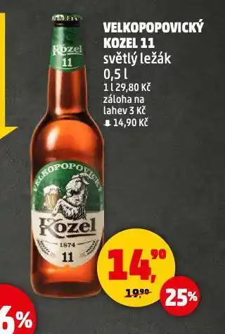 Penny Market Pivo velkopopovický kozel 11 nabídka