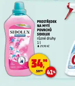 Penny Market Sidolux prostředek na mytí povrchů nabídka