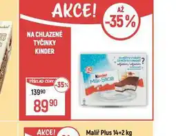 Globus Kinder tyčinky nabídka