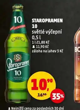 Penny Market Pivo staropramen 10 nabídka