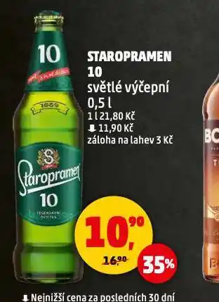 Penny Market Pivo staropramen 10 nabídka