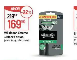 Globus Wilkinson xtreme 3 black edition holicí strojek nabídka