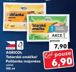 Kaufland AGRICOL Tatarská omáčka/ Poličanka majonéza nabídka