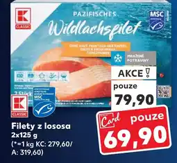 Kaufland Filety z lososa nabídka