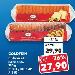 Kaufland GOLDFEIN Chlebíček nabídka