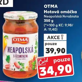 Kaufland OTMA Hotová omáčka Neapolská/Arrabiata nabídka