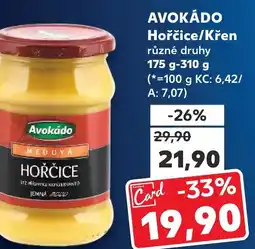 Kaufland AVOKÁDO Hořčice/Křen nabídka