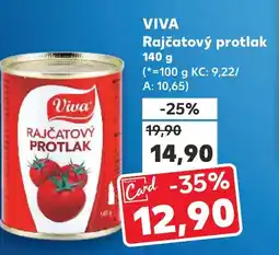 Kaufland VIVA Rajčatový protlak nabídka