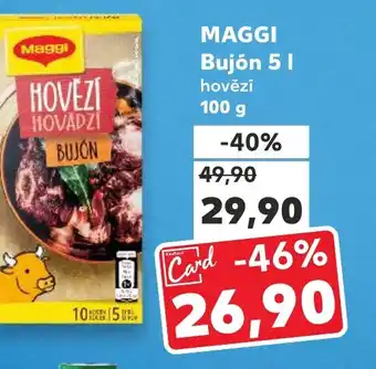 Kaufland MAGGI Bujón hovězí nabídka