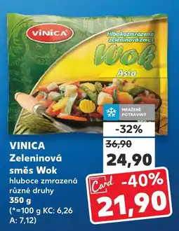 Kaufland VINICA Zeleninová směs Wok nabídka