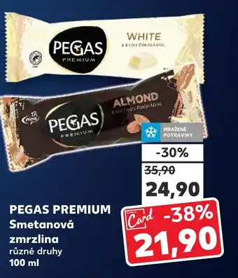 Kaufland PEGAS PREMIUM Smetanová zmrzlina nabídka