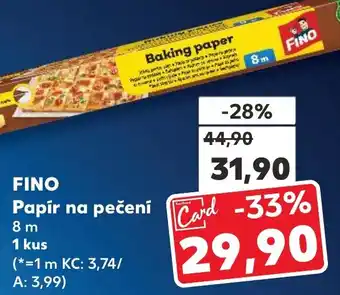 Kaufland FINO Papír na pečení nabídka