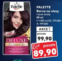 Kaufland PALETTE Barva na vlasy nabídka