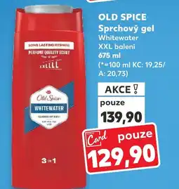 Kaufland OLD SPICE Sprchový gel nabídka