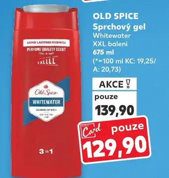 Kaufland OLD SPICE Sprchový gel nabídka