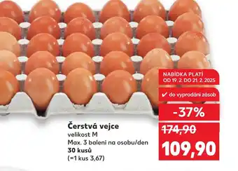 Kaufland Čerstvá vejce nabídka