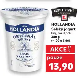 Kaufland HOLLANDIA Selský jogurt nabídka