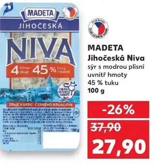 Kaufland MADETA Jihočeská Niva nabídka