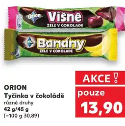 Kaufland ORION Tyčinka v čokoládě nabídka