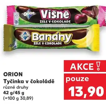 Kaufland ORION Tyčinka v čokoládě nabídka