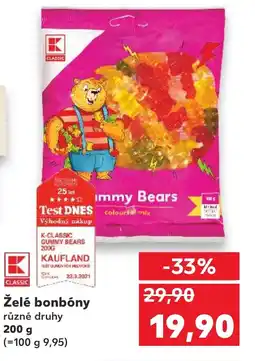 Kaufland Želé bonbóny nabídka