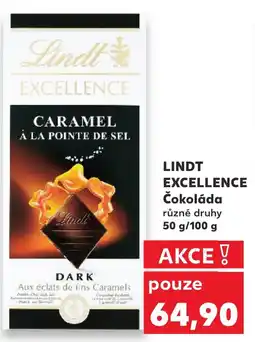 Kaufland LINDT EXCELLENCE Čokoláda nabídka