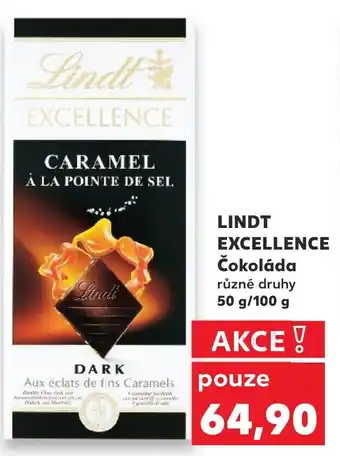 Kaufland LINDT EXCELLENCE Čokoláda nabídka