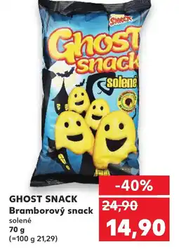 Kaufland GHOST SNACK Bramborový snack nabídka