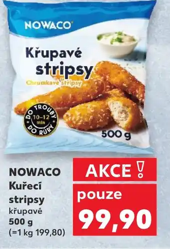 Kaufland NOWACO Kuřecí stripsy nabídka