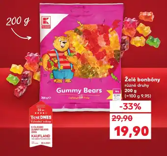 Kaufland Želé bonbóny nabídka