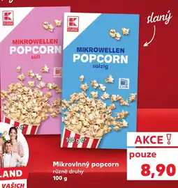 Kaufland Mikrovlnný popcorn nabídka