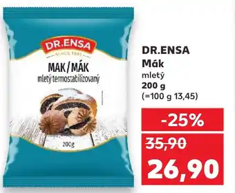 Kaufland DR.ENSA Mák nabídka