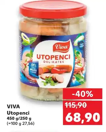 Kaufland VIVA Utopenci nabídka