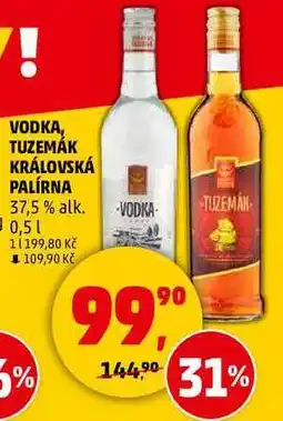 Penny Market VODKA KRÁLOVSKÁ PALÍRNA, 0,5 l nabídka