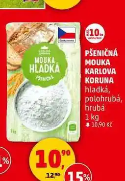 Penny Market PŠENIČNÁ MOUKA KARLOVA KORUNA, 1 kg nabídka