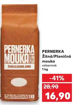 Kaufland PERNERKA Žitná/Pšeničná mouka celozrnná nabídka