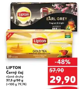 Kaufland LIPTON Černý čaj nabídka