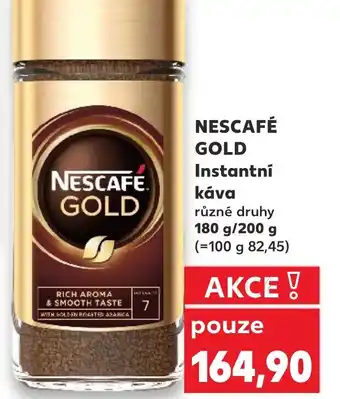 Kaufland NESCAFÉ GOLD Instantní Κάνα nabídka