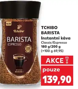 Kaufland TCHIBO BARISTA Instantní káva nabídka