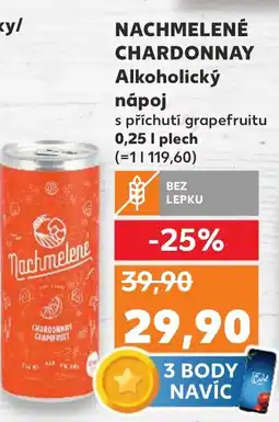 Kaufland NACHMELENÉ CHARDONNAY Alkoholický nápoj nabídka