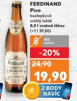 Kaufland FERDINAND Pivo nabídka