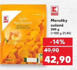 Kaufland Meruňky sušené nabídka