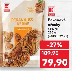 Kaufland Pekanové ořechy natural nabídka