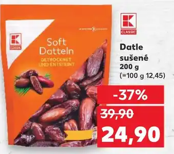 Kaufland Datle sušené nabídka