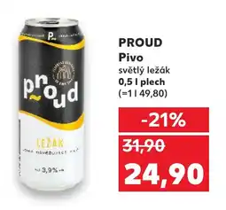 Kaufland PROUD Pivo nabídka