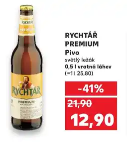 Kaufland RYCHTÁŘ PREMIUM Pivo nabídka